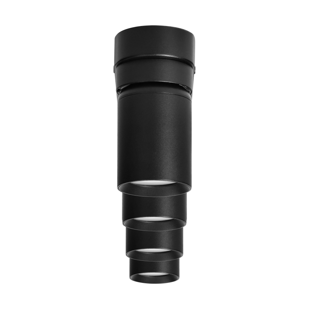 MALTA SP 4, wall and ceiling light, GU10 max. 4x12W, IP20, black